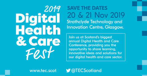 Scottish Digital Health and Care Conference 20 - 21 November 2019